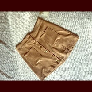 NWT Button Front Skirt